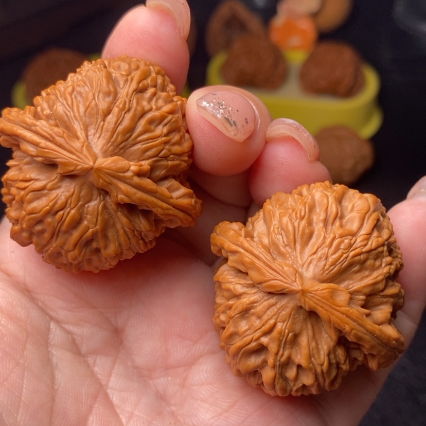 【闪购商品】把件文玩核桃813号白狮子41