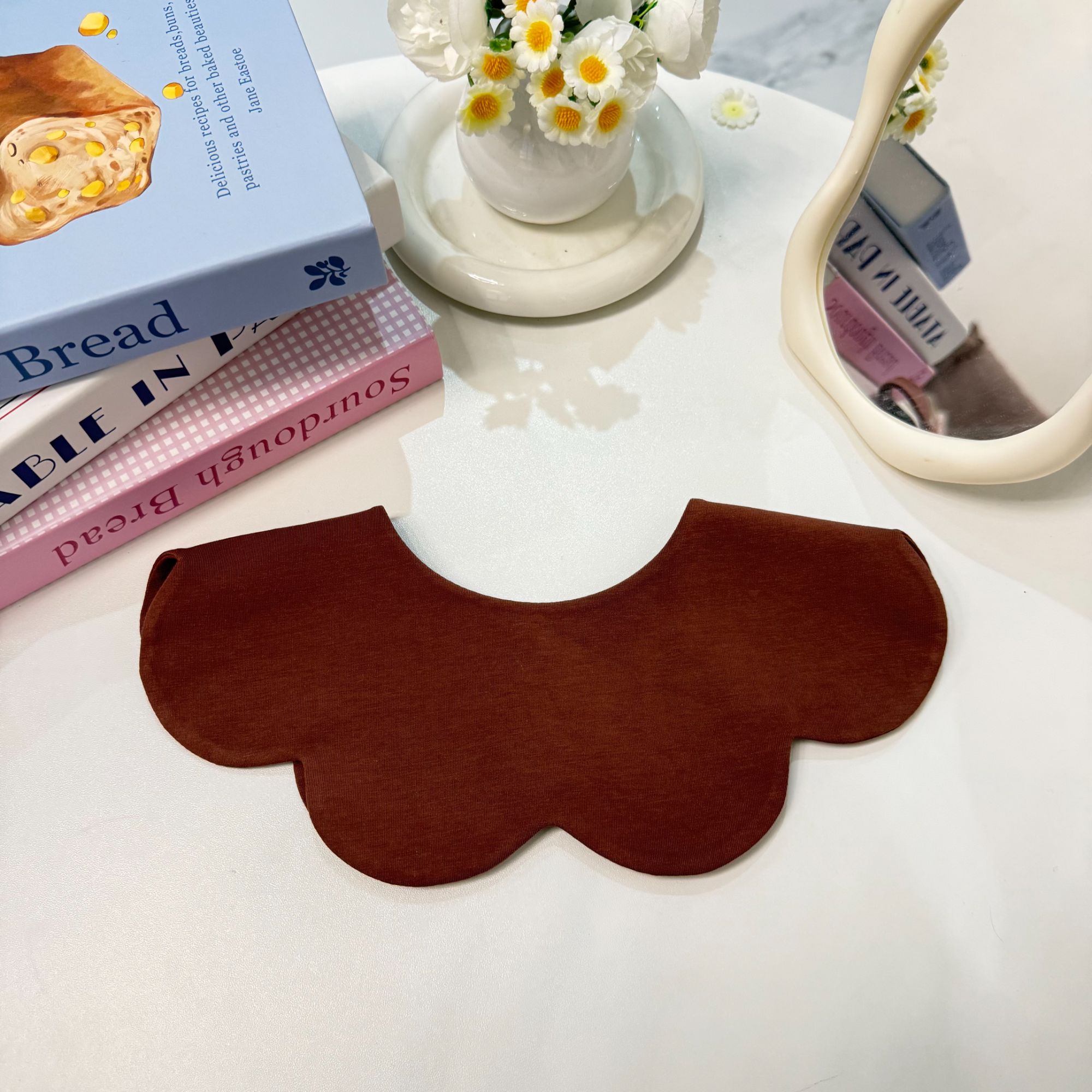 [340]双面直播Ins婴儿口水巾宝宝围嘴柔软透气防吐奶围兜