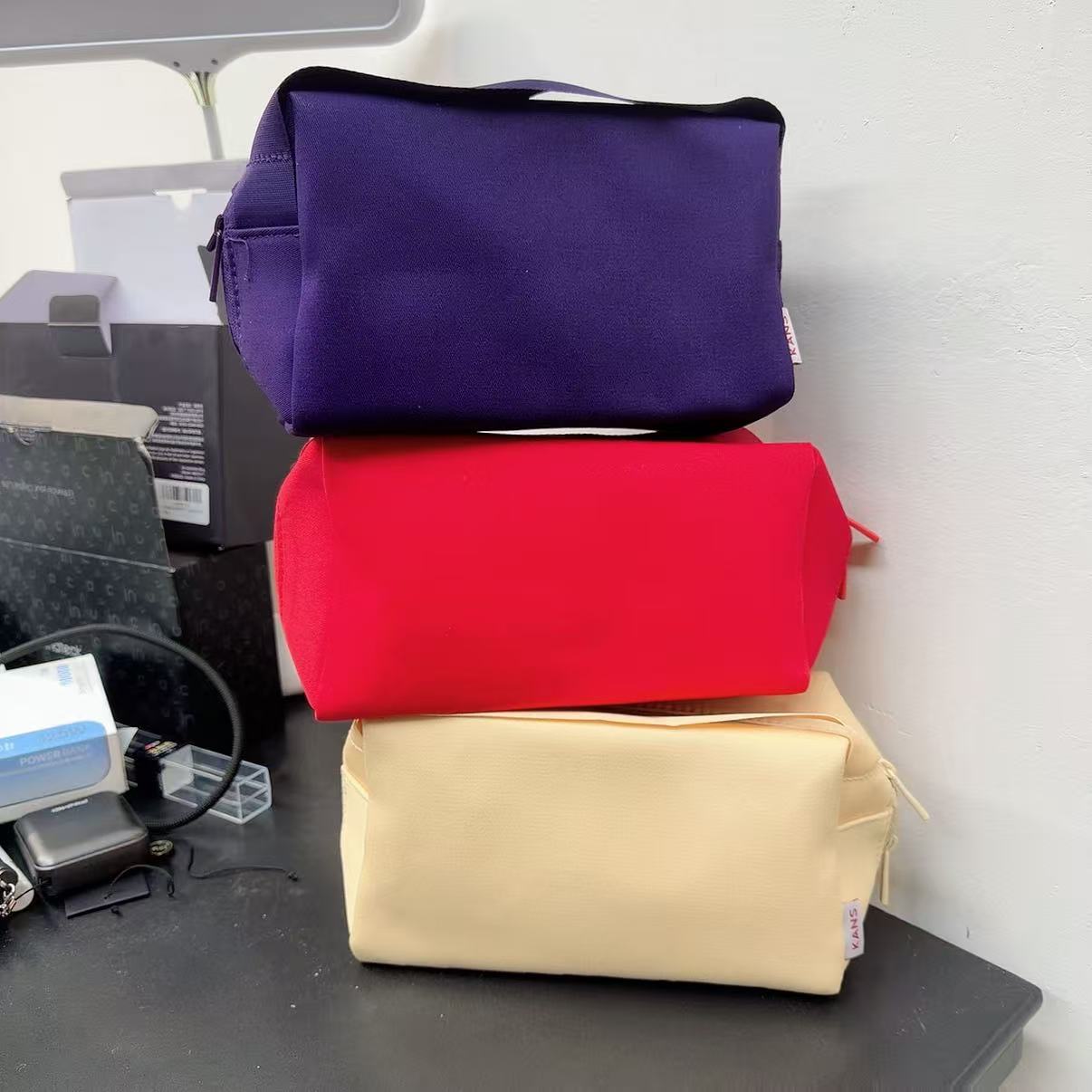 K252203 21*11*13cm 3个 手提化妆包 收纳包