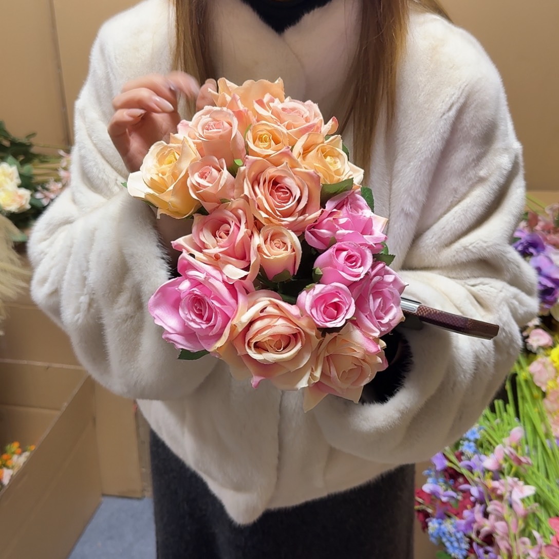 9号「闪购」仿真花，公主请下单
