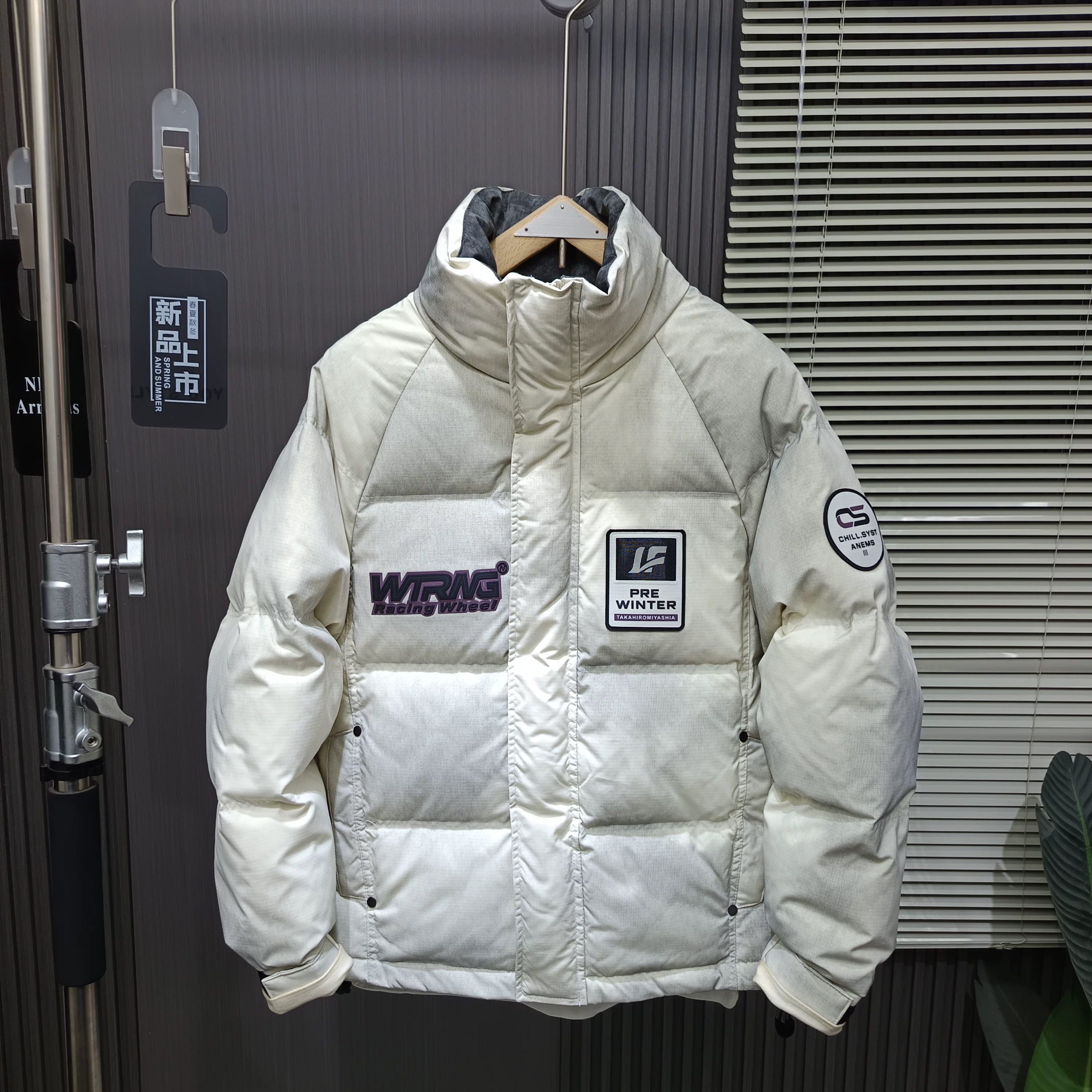 冬季新款极寒高定户外百搭工装立领防风御寒保暖加厚外套#6954