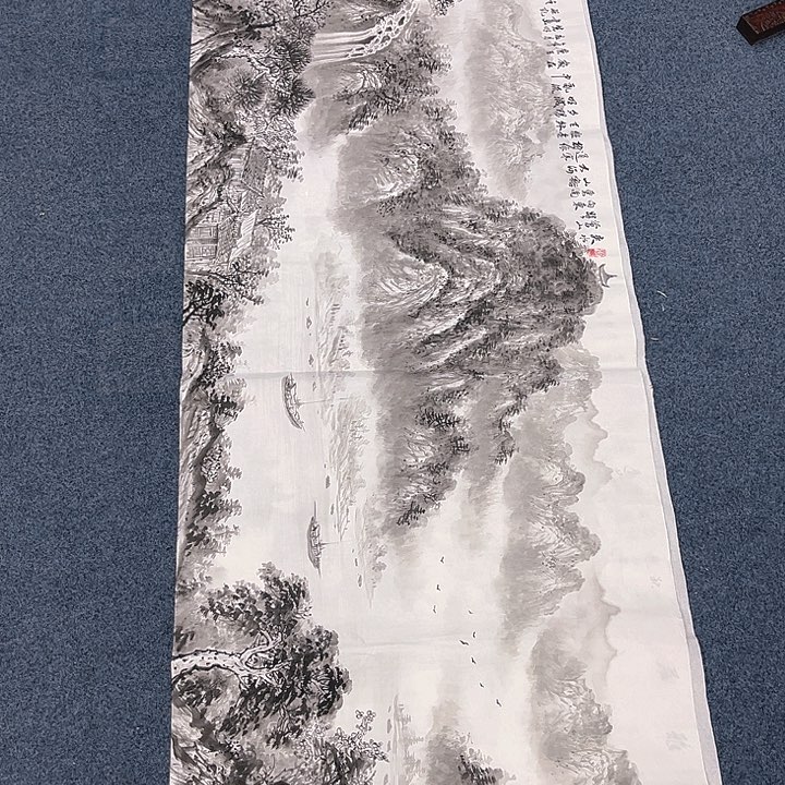 国画纯手绘字画宣纸