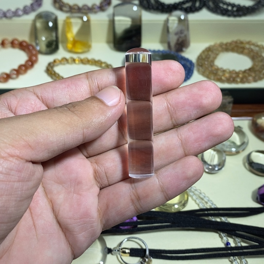 专***孩颈饰未镶嵌水晶白水晶