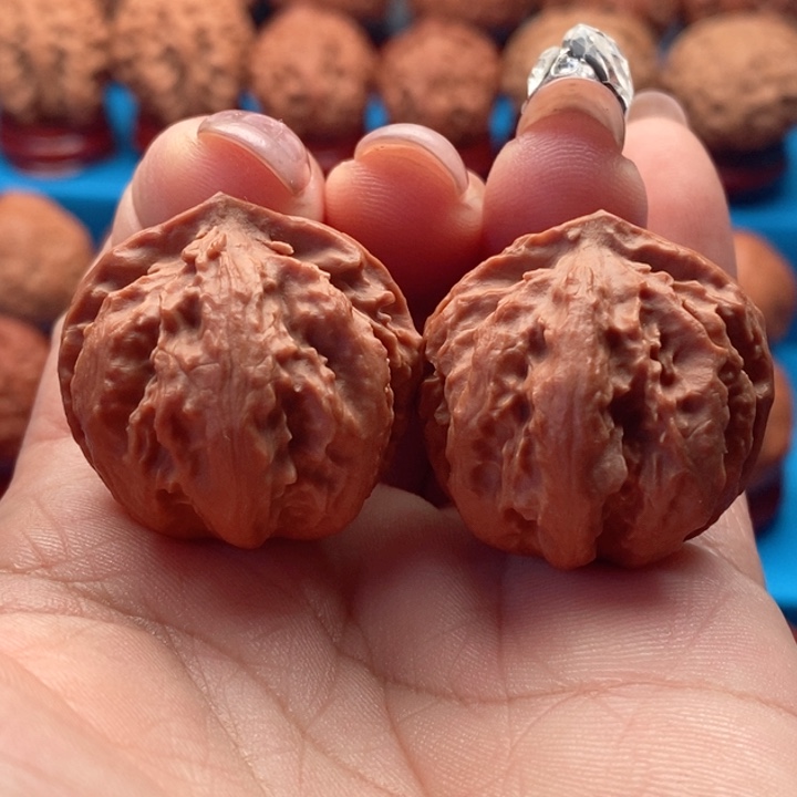 核桃精品文玩核桃手捻粗筋霸王龙