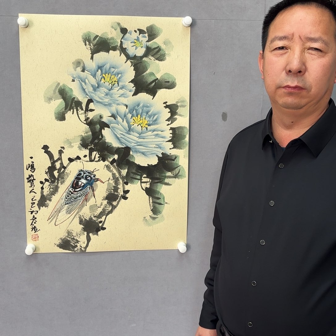 国画亲笔手绘原创