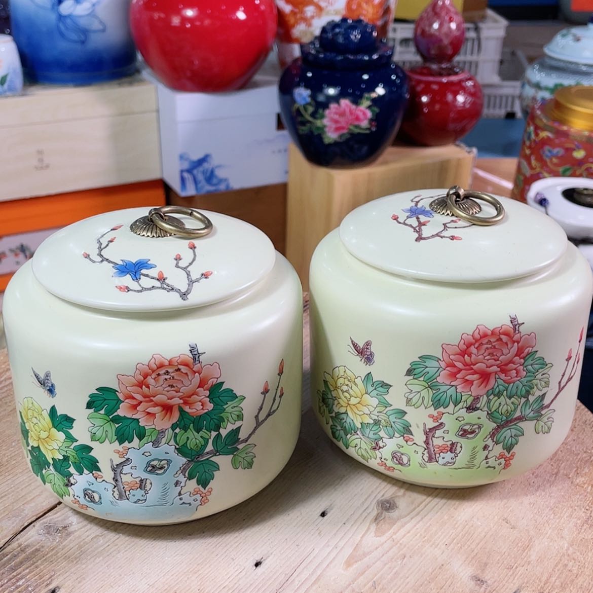 【闪购商品】罐陶瓷茶叶罐密封罐