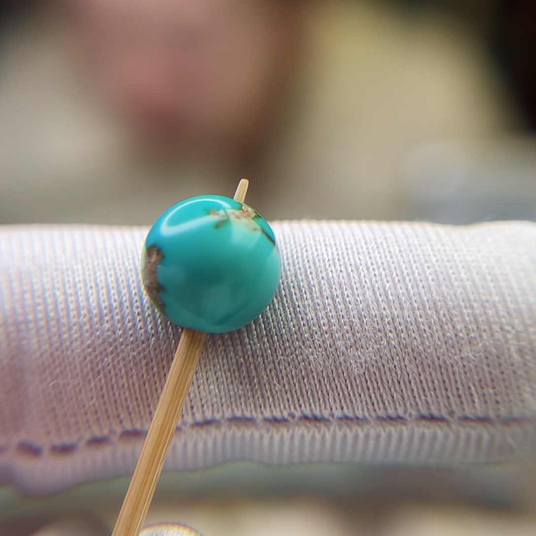 绿松石珠宝奇石未镶嵌9.5