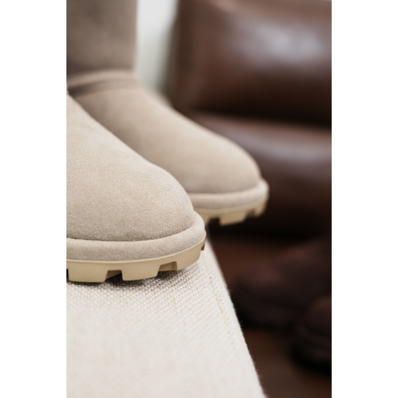  BAYBERYL老贝雪地靴*毛绒反绒百搭保暖冬时装靴子9DD5I1841-9/21