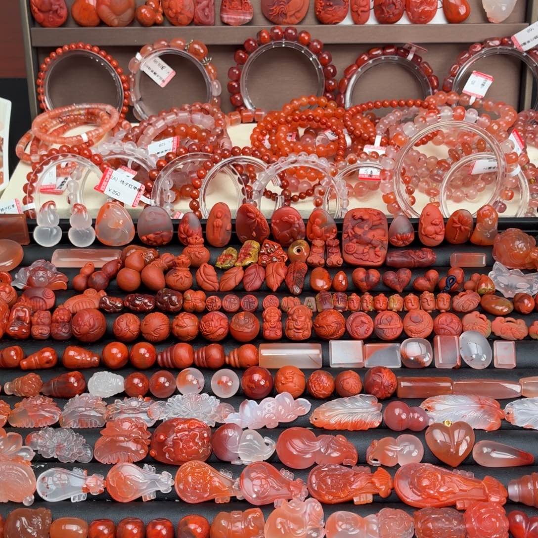 *****南红玛瑙未镶嵌颈饰24