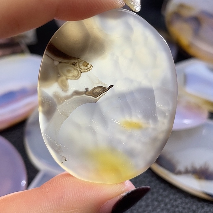 6***2玛瑙/玉髓未镶嵌颈饰