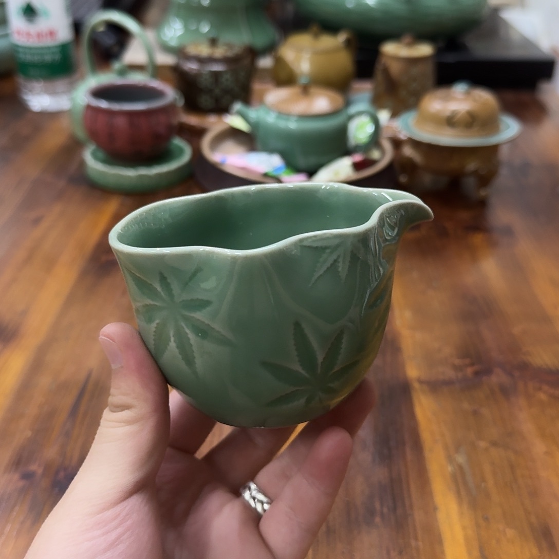 小仲青瓷茶器微瑕7029