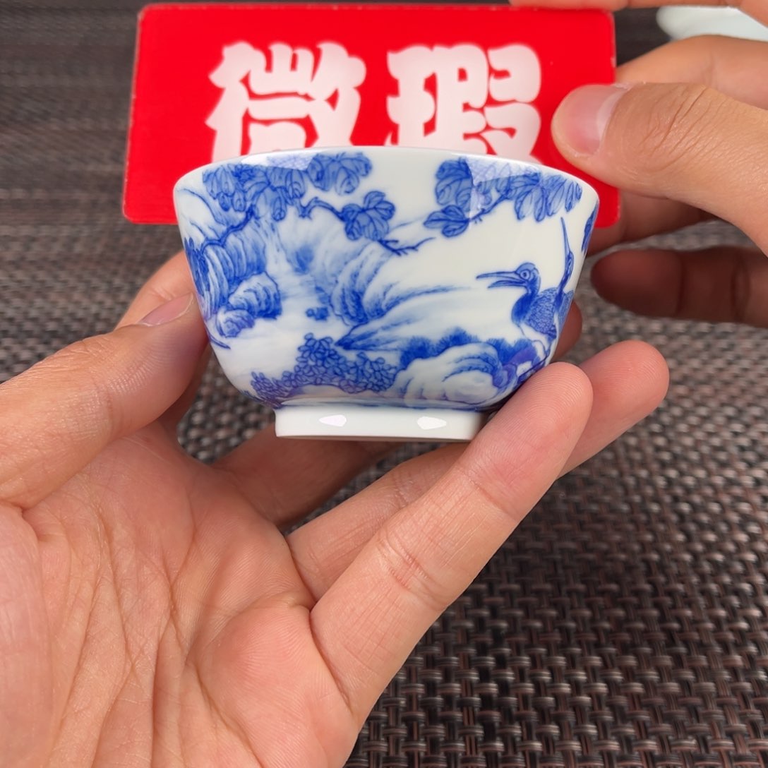 瓷片景德镇陶瓷杯子