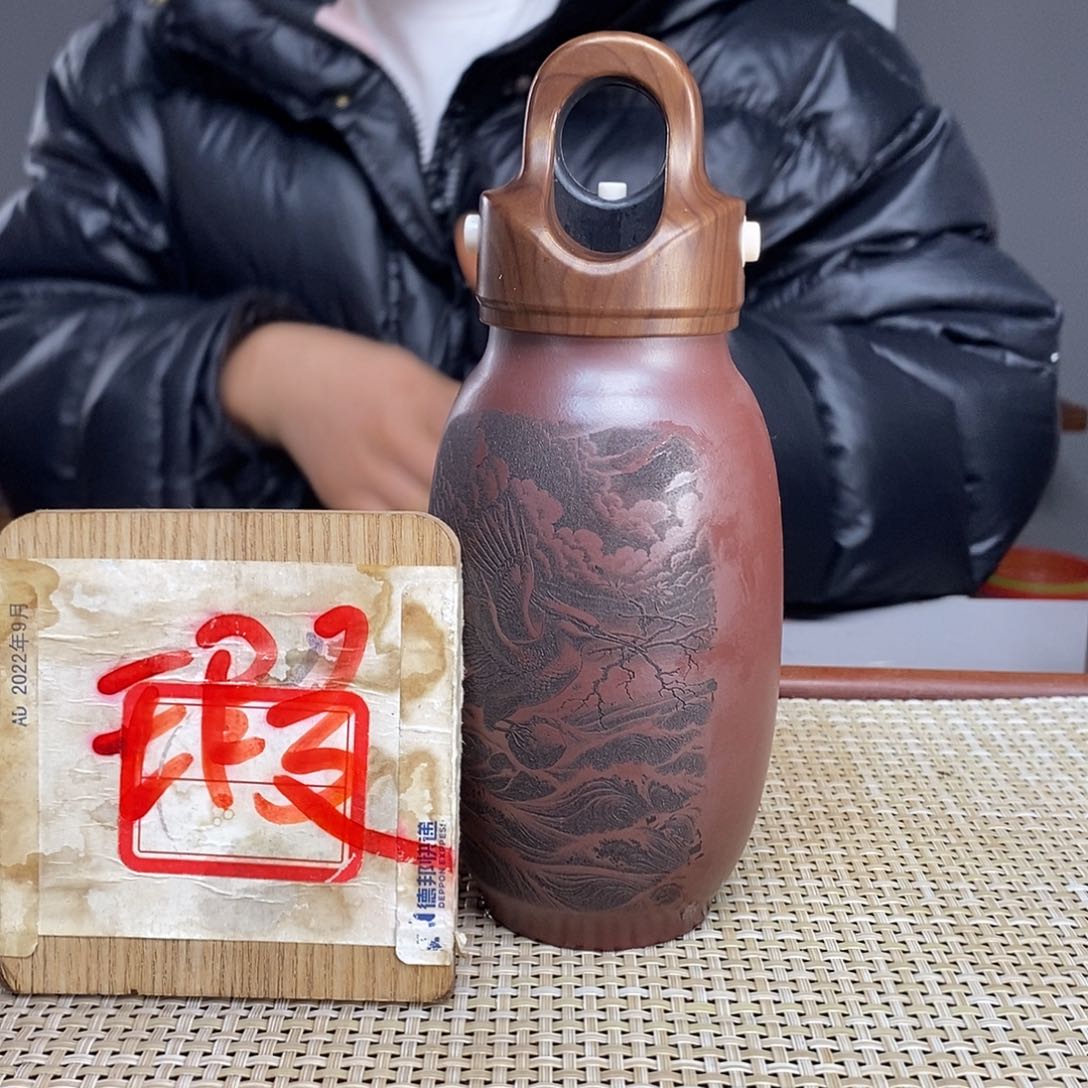 紫砂茶杯宜兴紫砂保温杯