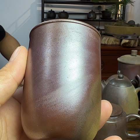 戬谷龙窑柴烧杯36