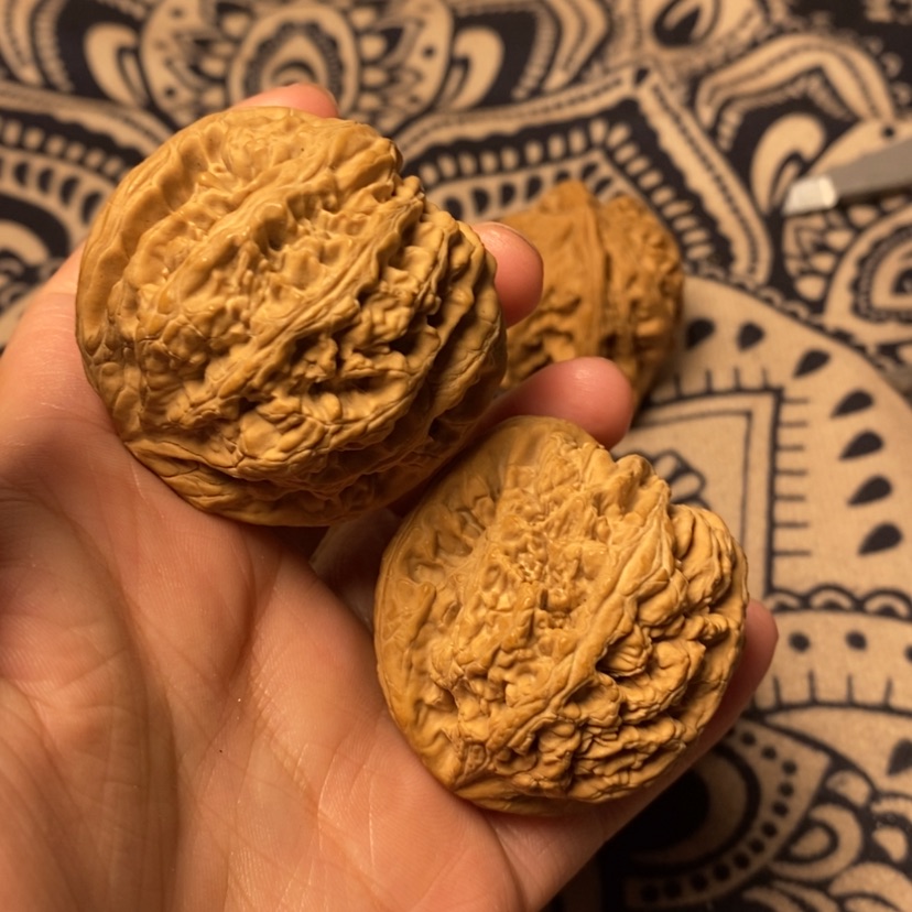 【闪购商品】文玩核桃吊坠传**虍静静