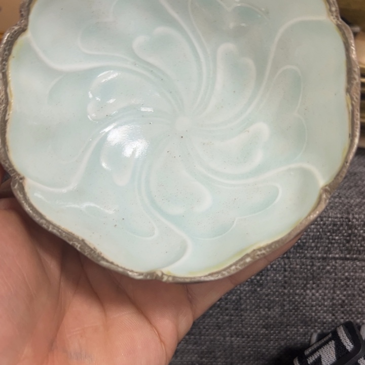 扎***累陶鉴赏漂亮的湖田窑茶盏