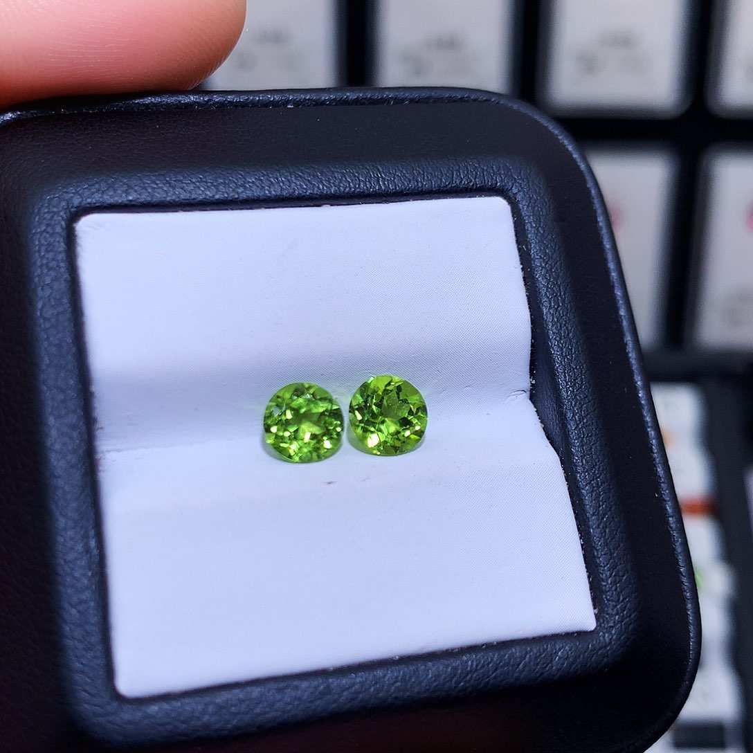 橄榄石裸石未镶嵌特价