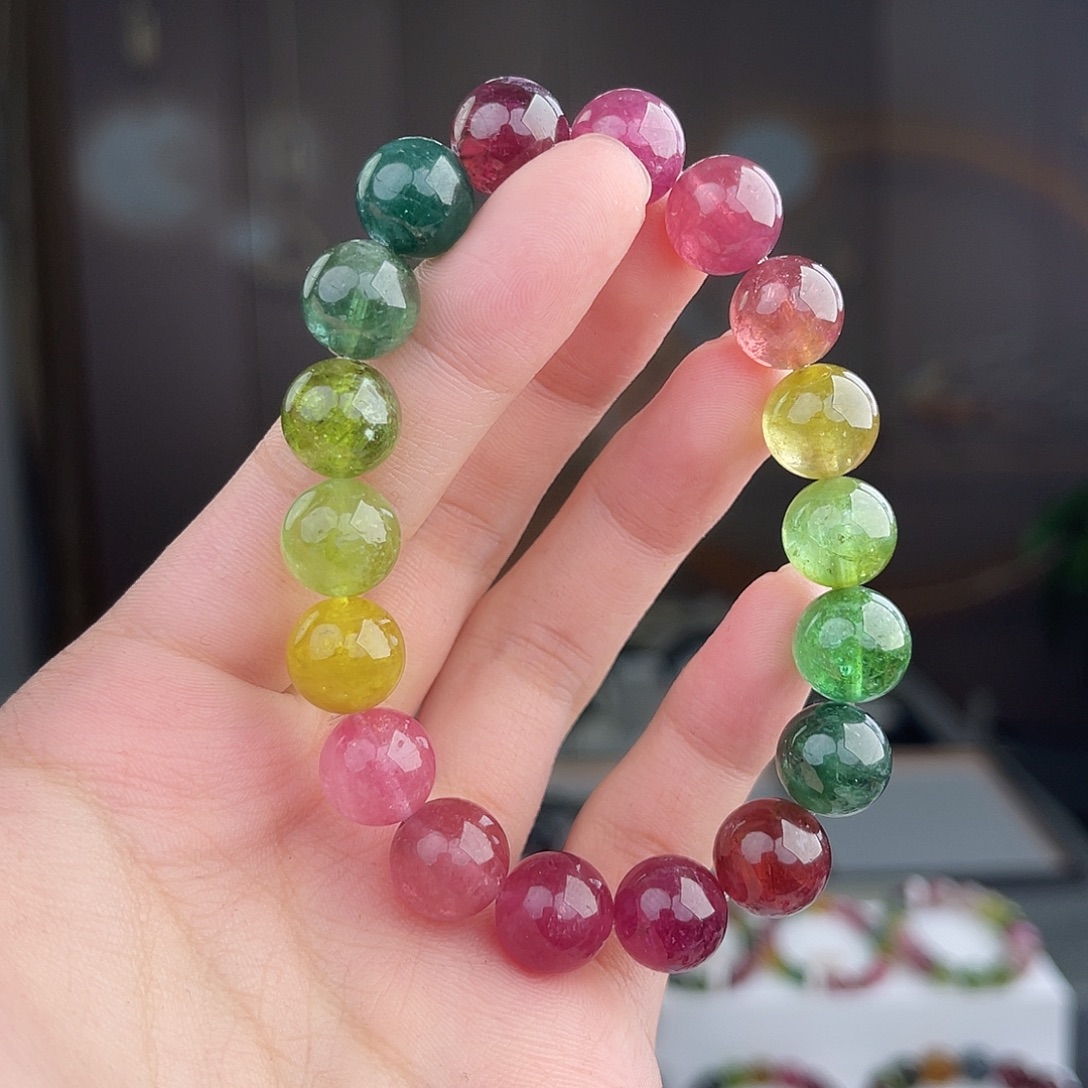 未镶嵌碧玺碧玺 11mm