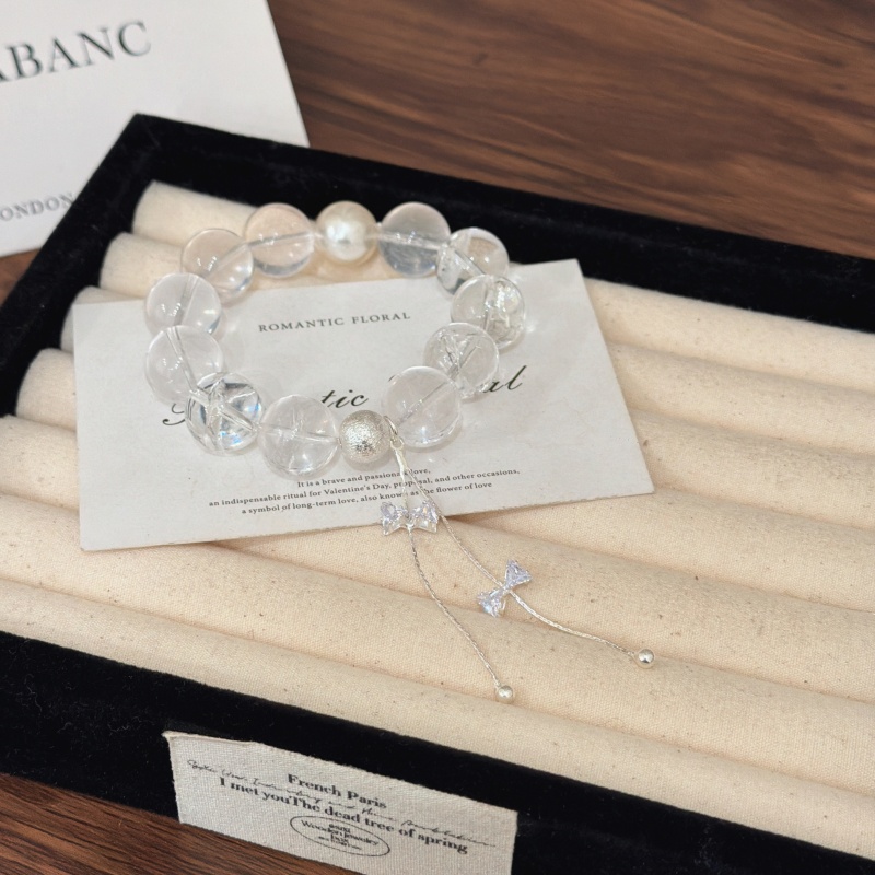 X2881白啊赛白水手链高端轻奢手串多样性发一