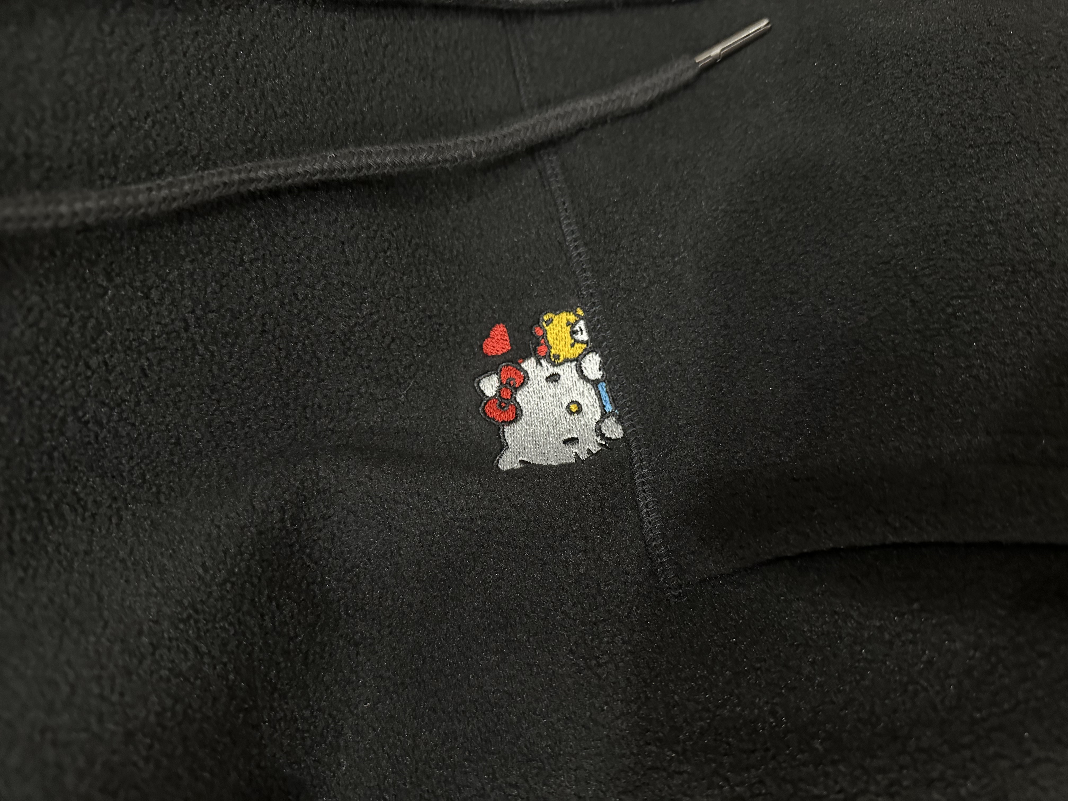  韩国正品/不支持退换/by/KT猫连帽摇粒绒/1213/94/8