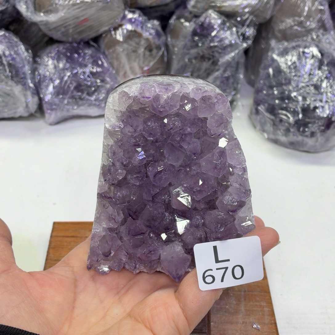 摆件未镶嵌水晶天然紫水晶