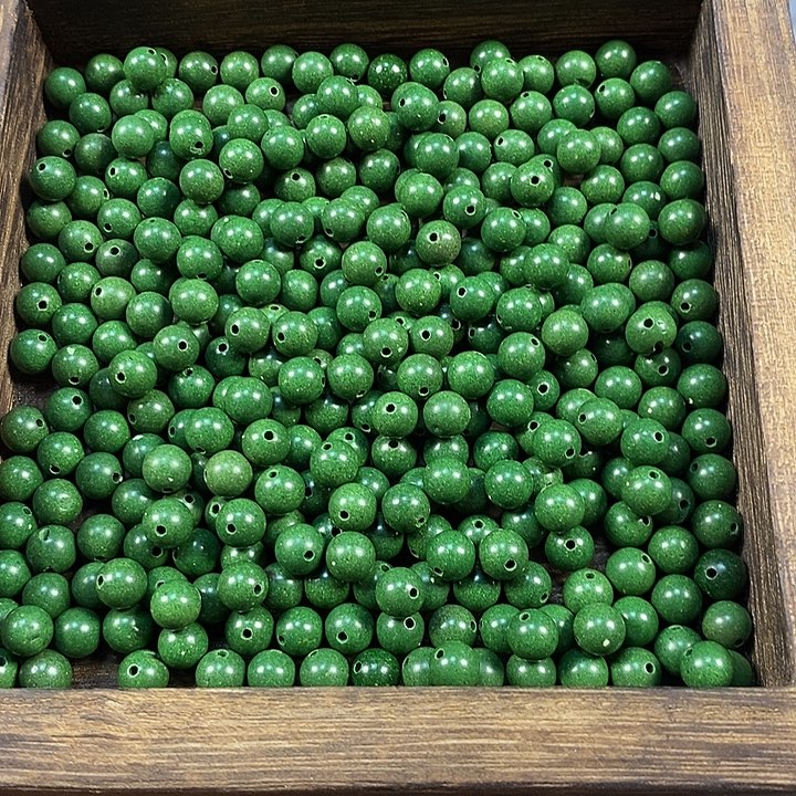 泥塑竹林七贤0.6瑕疵珠香包约50克