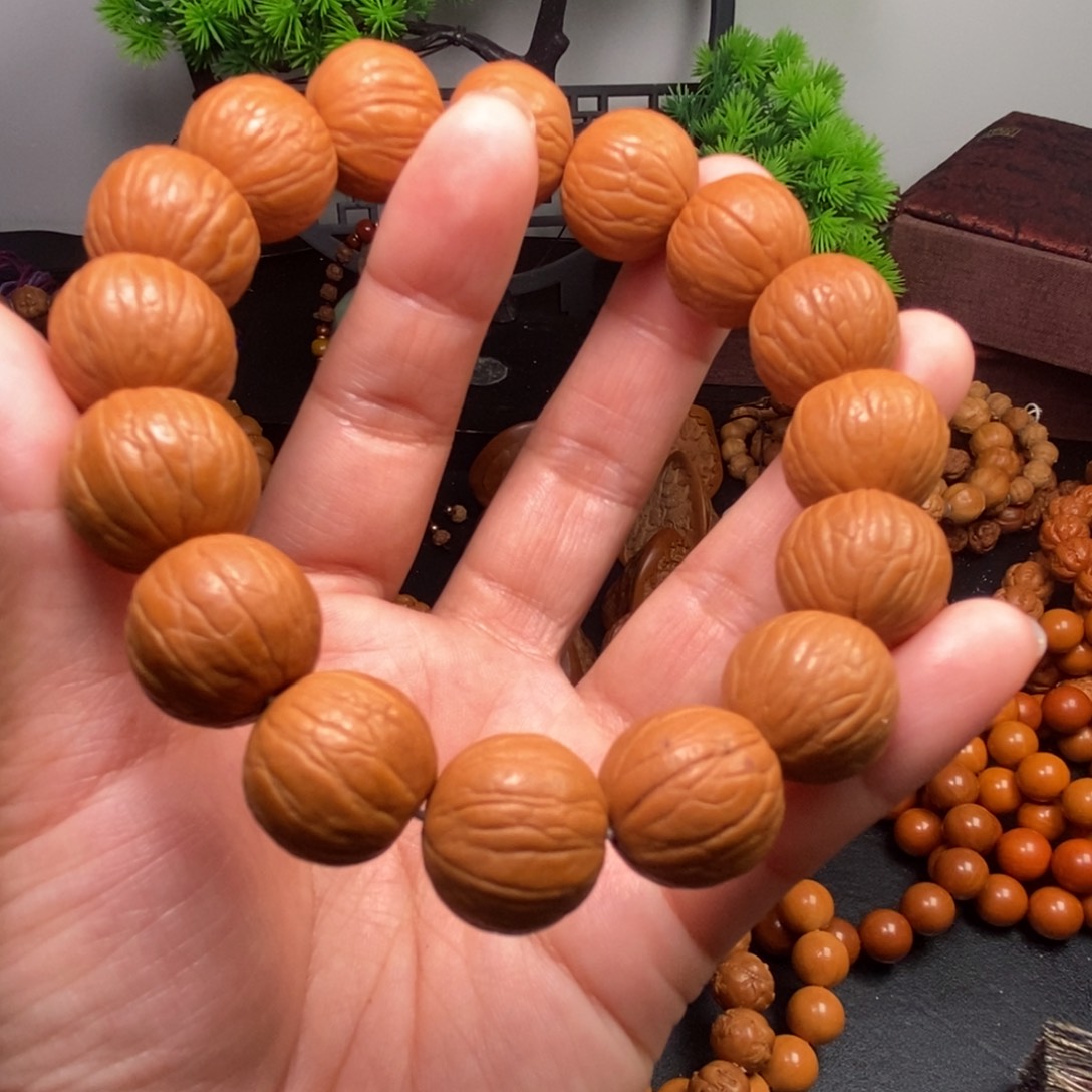 菩提籽类橄榄核雕刻手串手链项链吊坠