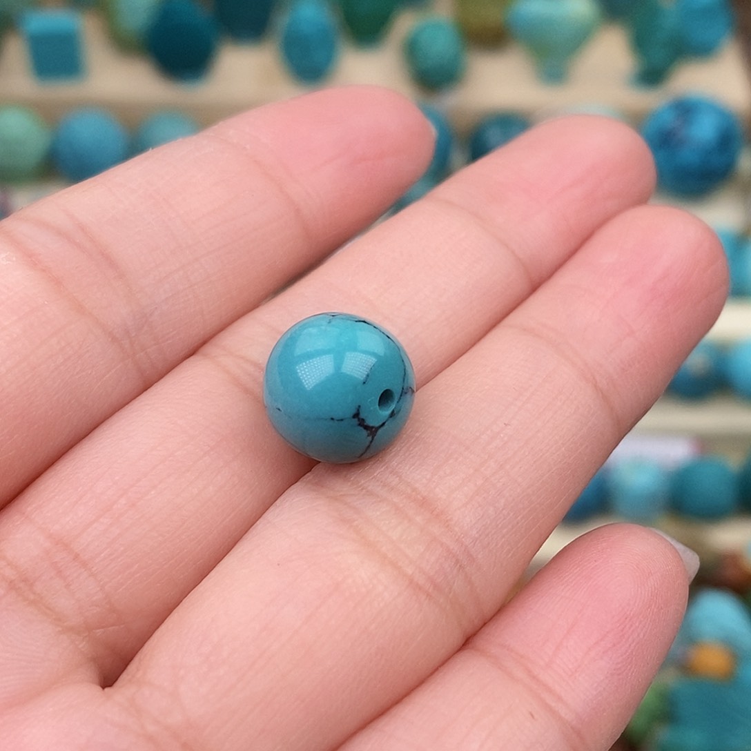 绿松石珠宝奇石未镶嵌10.5