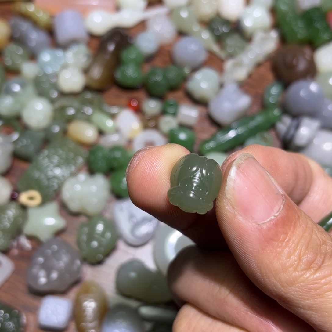 和田玉珠宝半成品未镶嵌✨***?