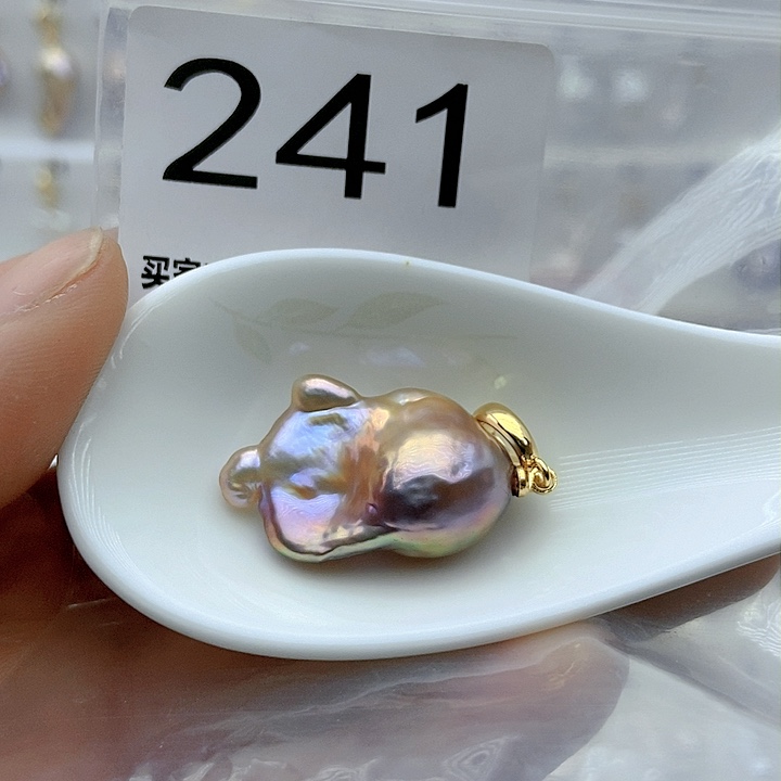 淡水珍珠颈饰银S925镶嵌