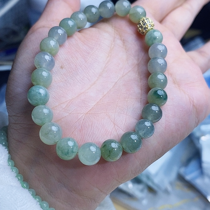 未镶嵌手串翡翠天然缅甸A货翡翠