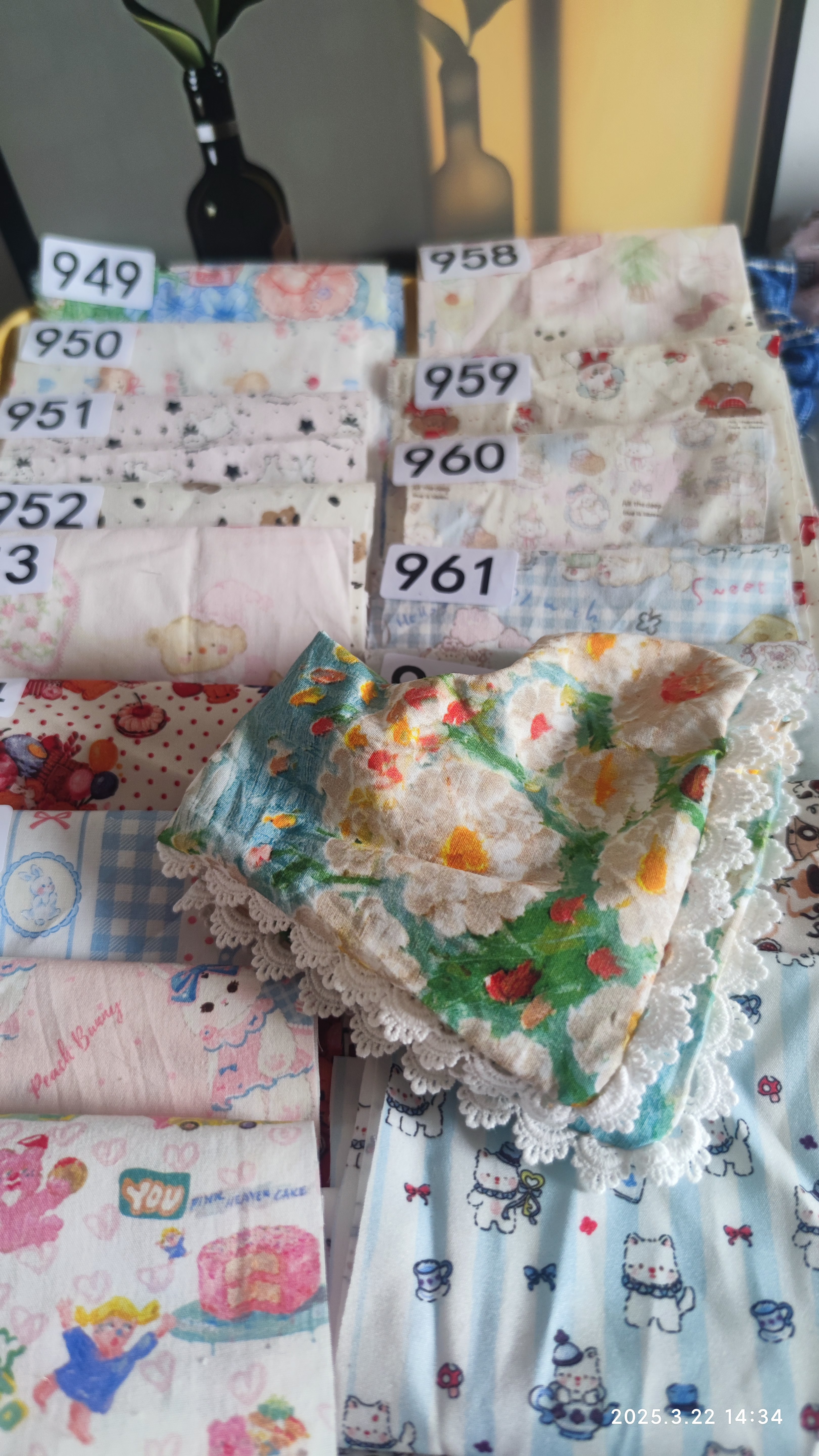 原创手作肠圈方巾可爱甜美风