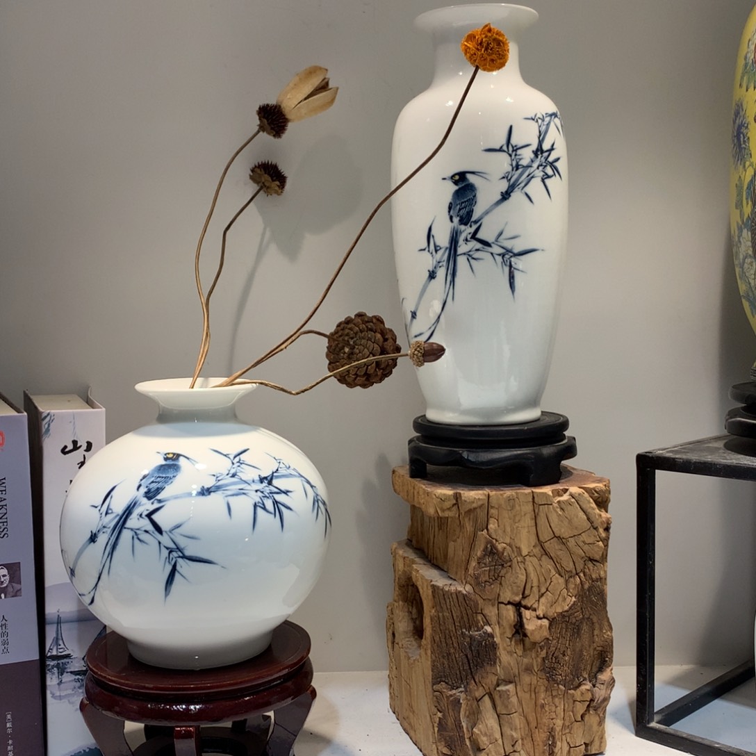 景德镇陶瓷花瓶摆件