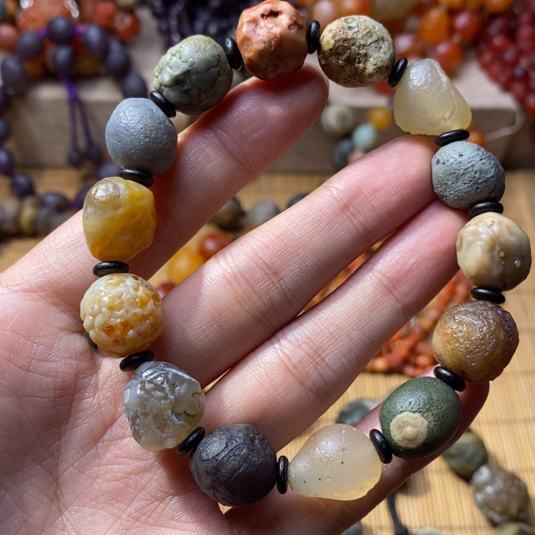 玛瑙/玉髓手链未镶嵌