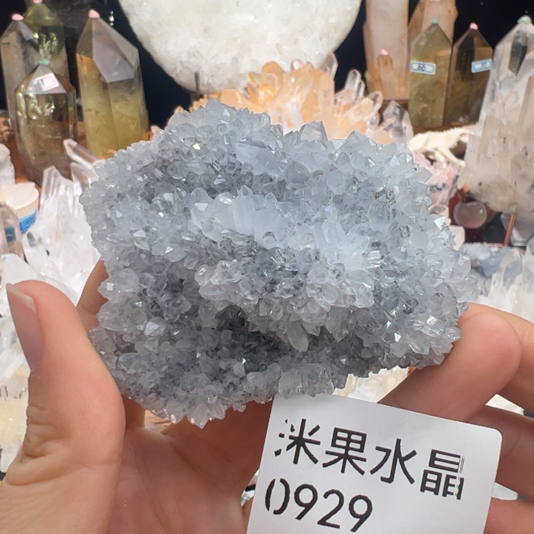 珠宝半成品未镶嵌水晶菊花晶