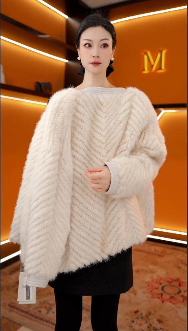 WY-时尚优雅气质雪兰貂外套