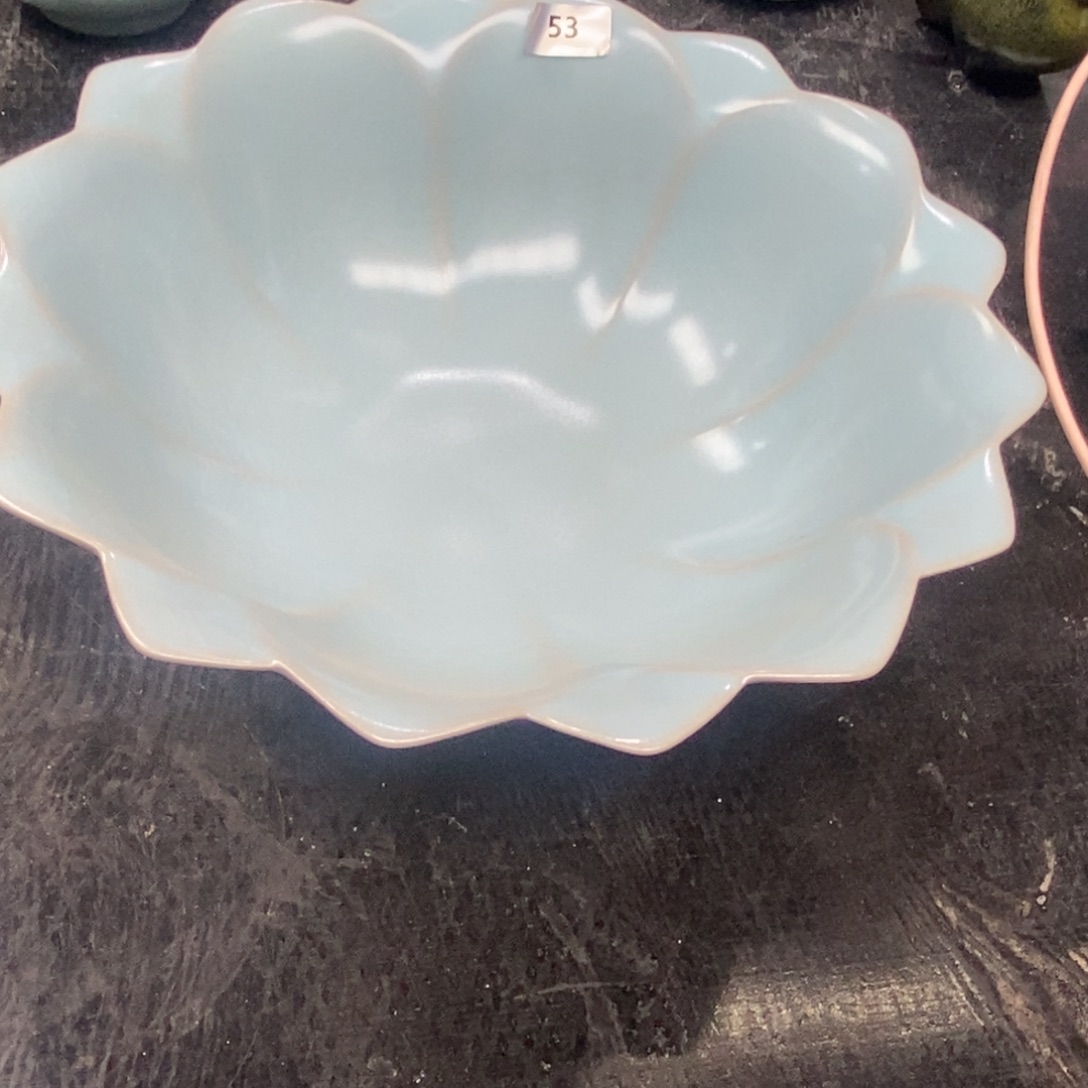 陶瓷摆件抱朴汝瓷仿古微瑕