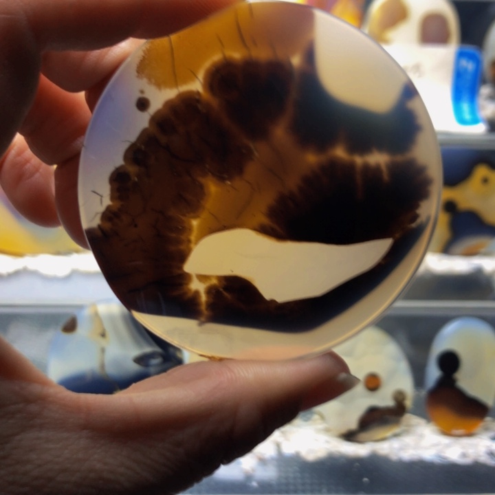 合金玛瑙/玉髓珠宝奇石113