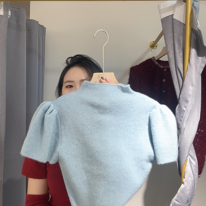 氛围感超绝爆款真俩件 针织毛衫 出片神器