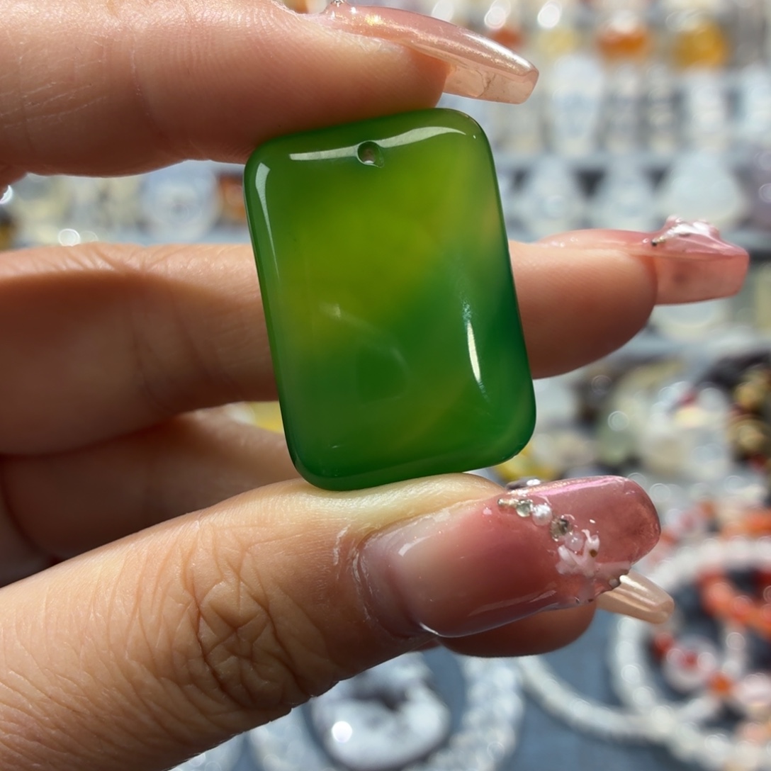 玛瑙/玉髓未镶嵌吊坠(不含链)