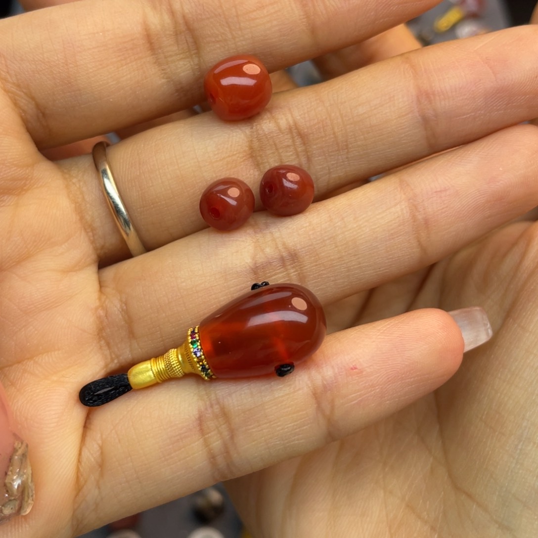 玛瑙/玉髓配饰合金