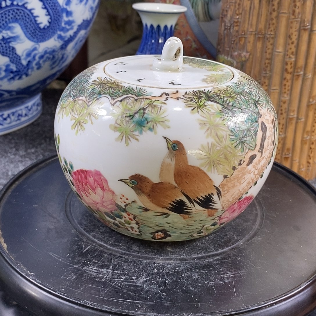 其他陶手工手绘陶瓷摆件工艺品