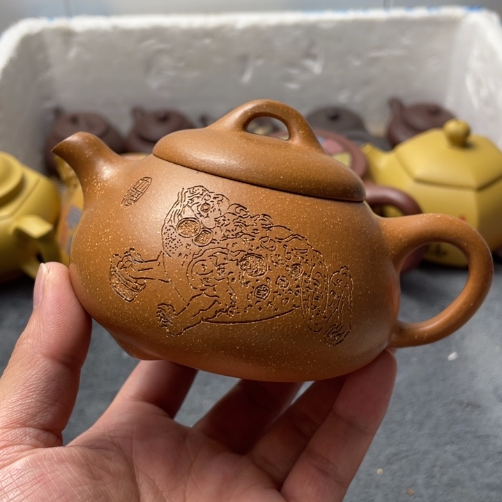 茶壶紫砂紫砂微瑕