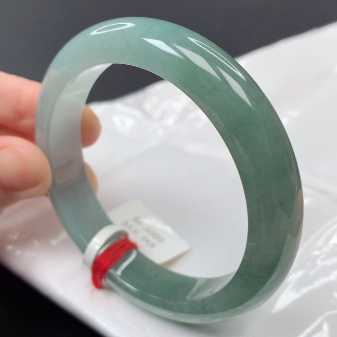 【闪购商品】翡翠手镯未镶嵌60号正圈xs54