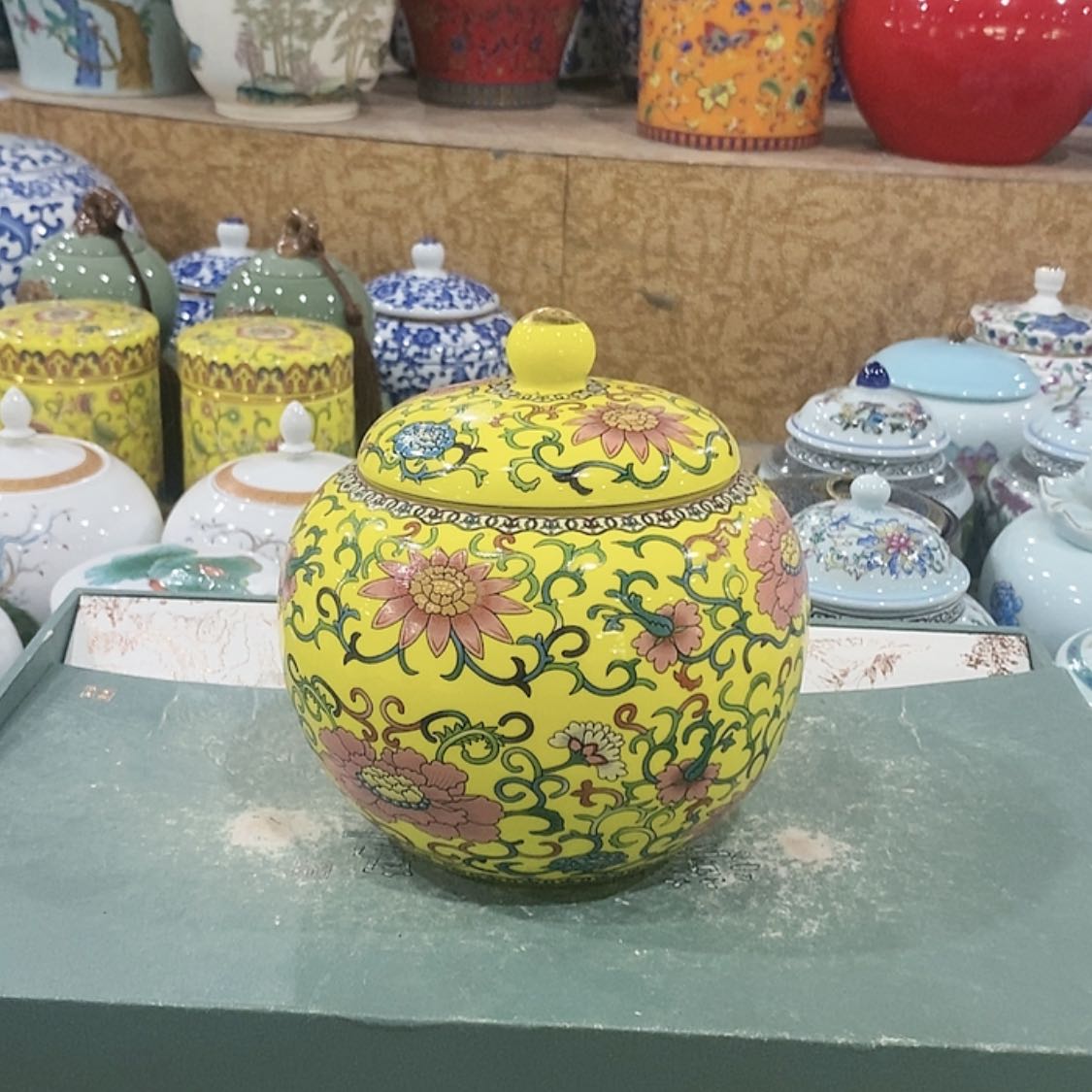 【闪购商品】罐茶叶罐陶瓷茶叶罐