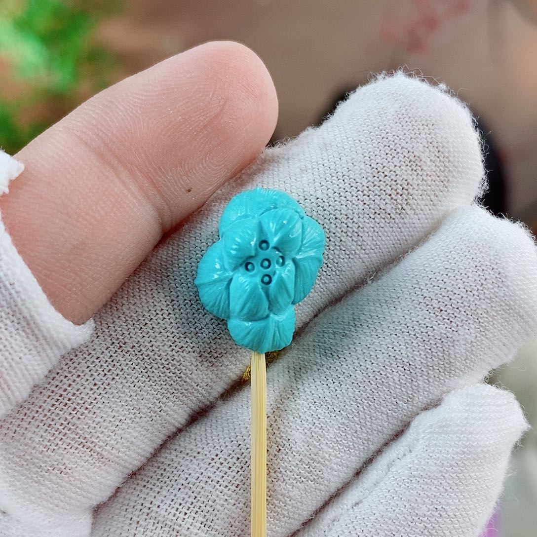 绿松石珠宝奇石未镶嵌