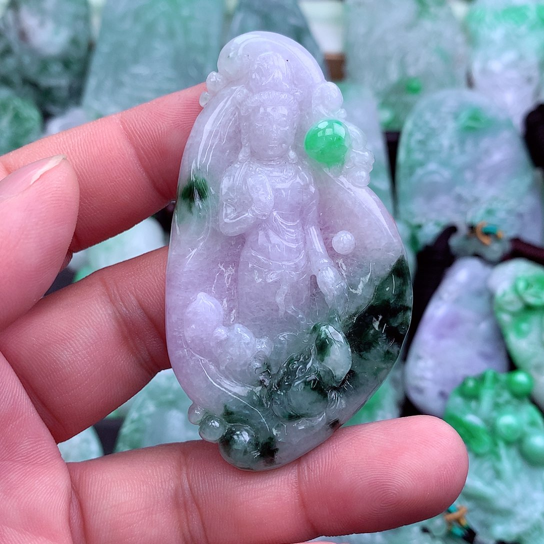 翡翠吊坠(不含链)未镶嵌