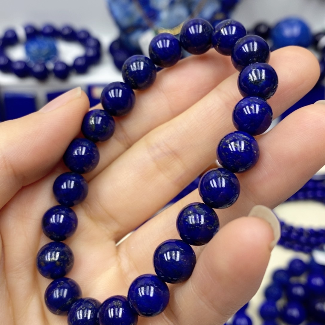 青金石手链未镶嵌