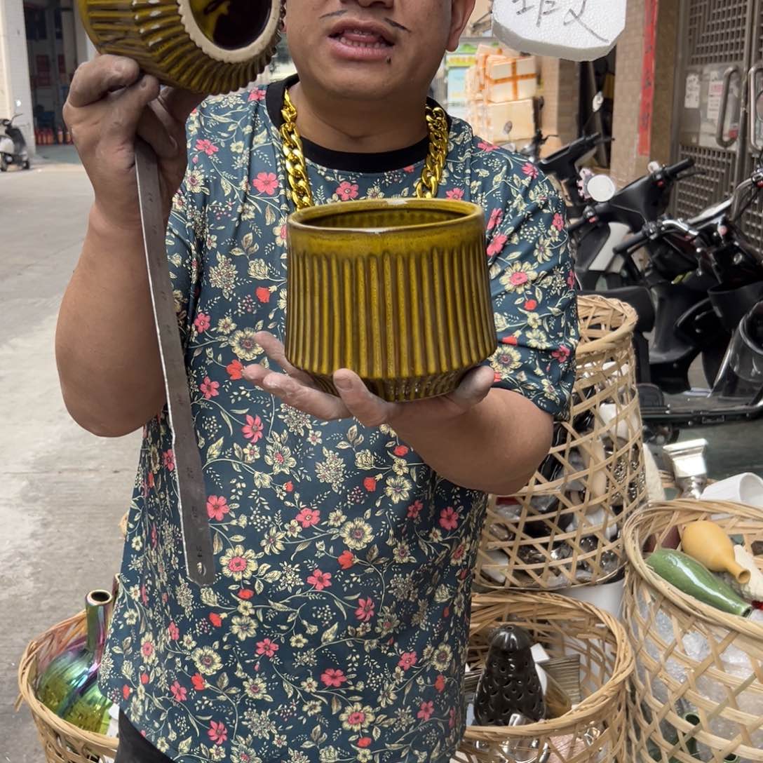 摆件100 号高温陶瓷工艺瓶（部分微瑕）