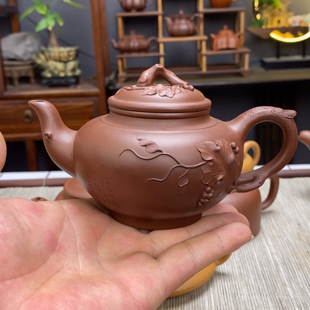 茶壶紫泥容量280毫升